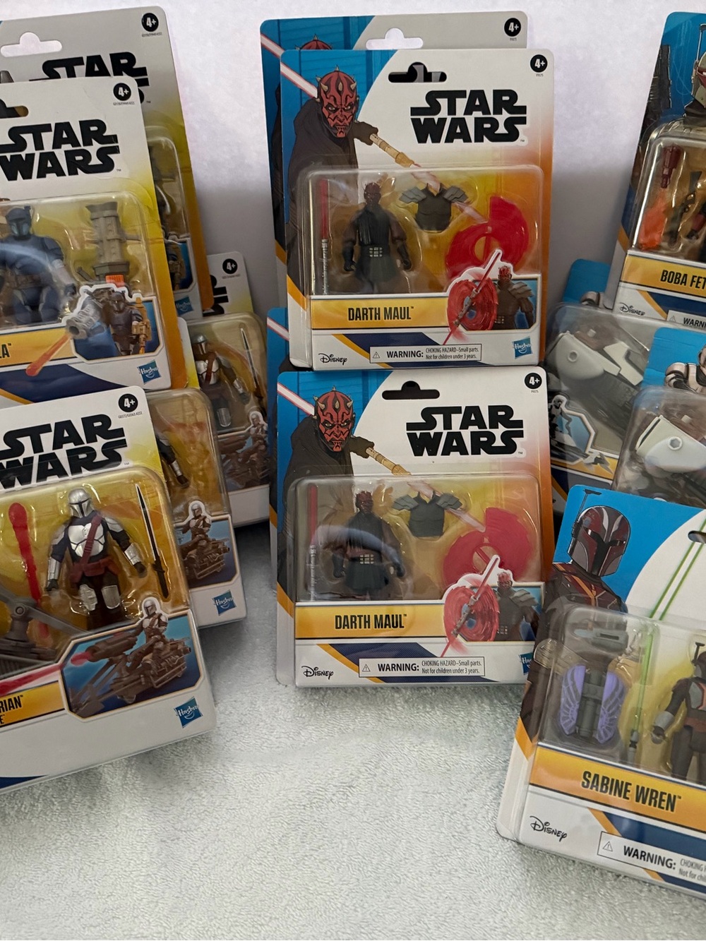 Star Wars Epic Hero Series 4" Action Figure Lot of 14 Mandalorian Boba Fett Maul